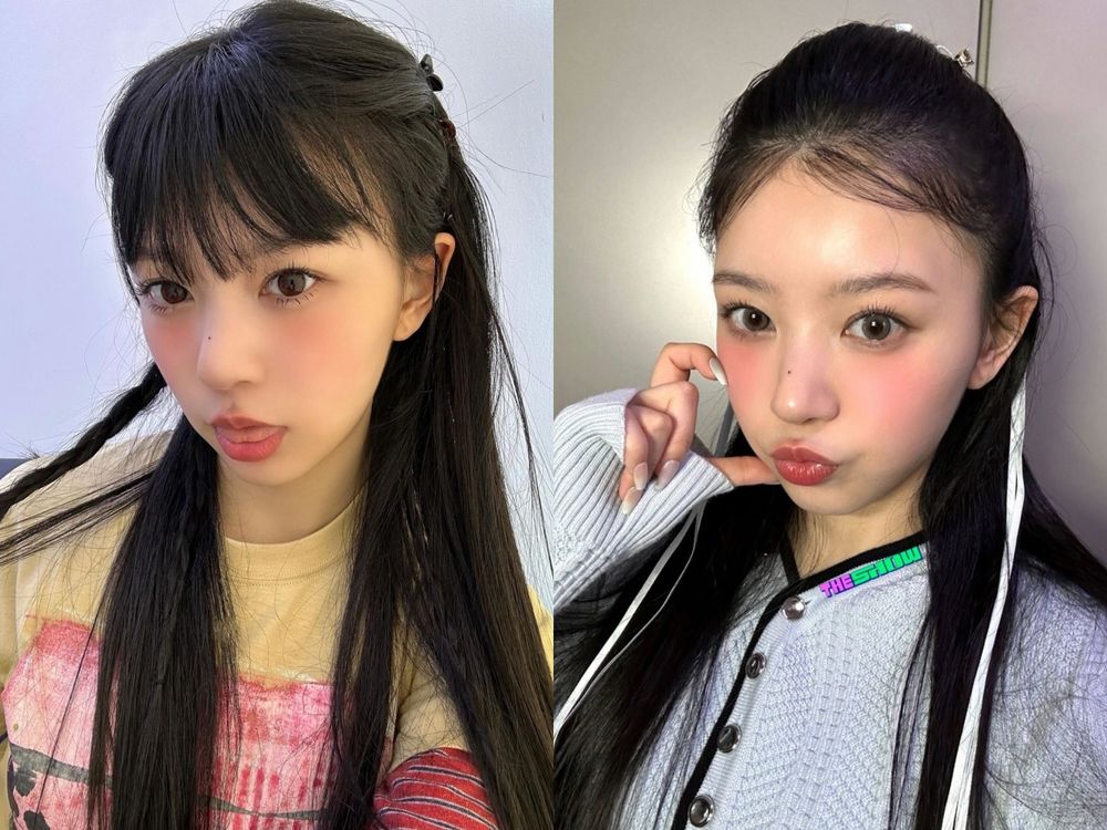 NewJeans高顏值師妹團！ILLIT私下最萌「韓系綁髮」造型推薦，全韓國少女都這樣綁！-6