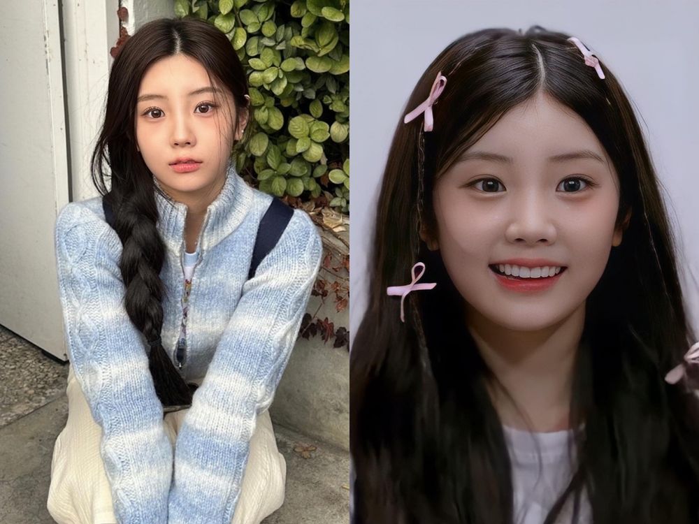 NewJeans高顏值師妹團！ILLIT私下最萌「韓系綁髮」造型推薦，全韓國少女都這樣綁！-8
