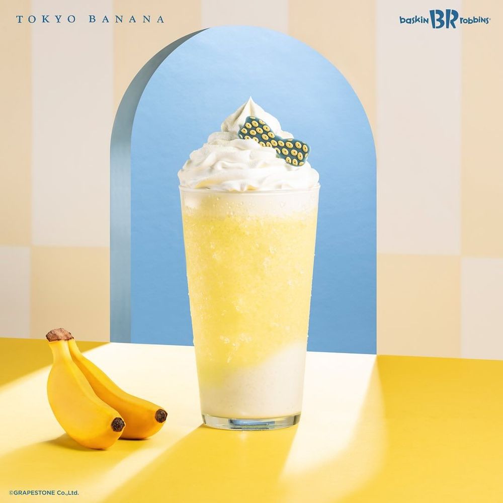 要去韓國快看！韓妞也愛31冰淇淋×東京芭娜娜「香蕉牛奶蛋糕冰淇淋」等五款新品香蕉控必吃！-3