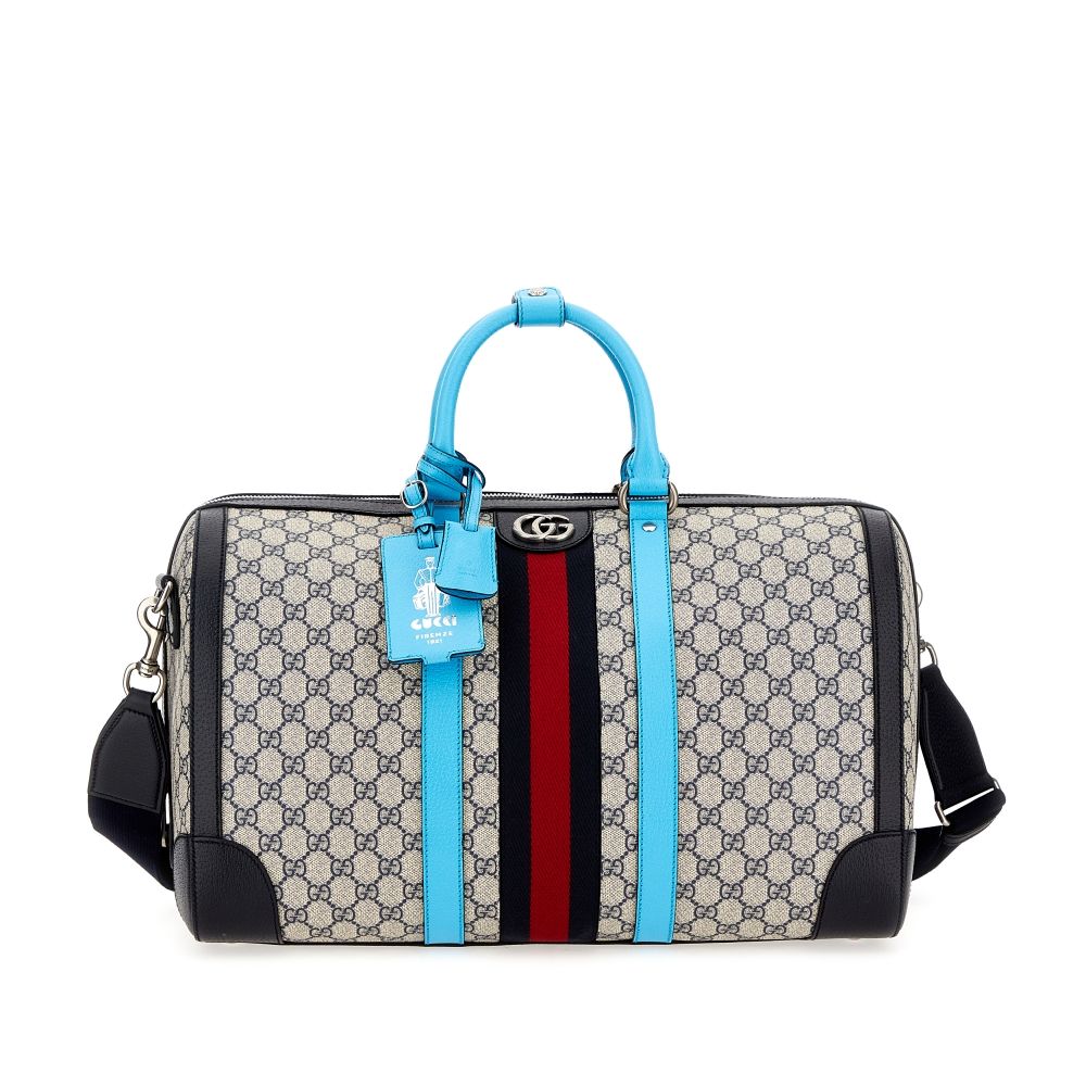 IU、Hanni機場都愛揹的GUCCI老花旅行包終於開賣了！低預算後揹包也超必買！-1