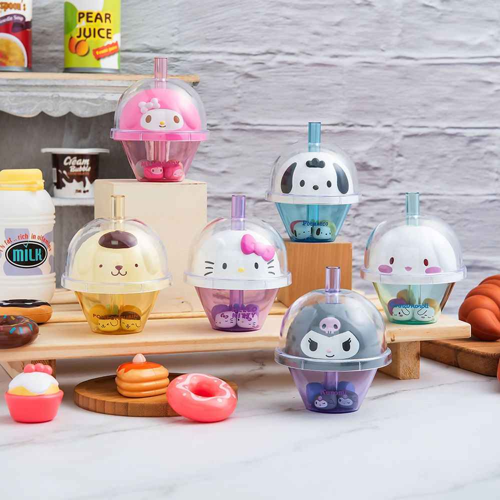 7-11開賣「三麗鷗珍珠奶茶杯」6款公仔！軟萌造型配小珍珠可愛瘋、還能當收納罐！-3