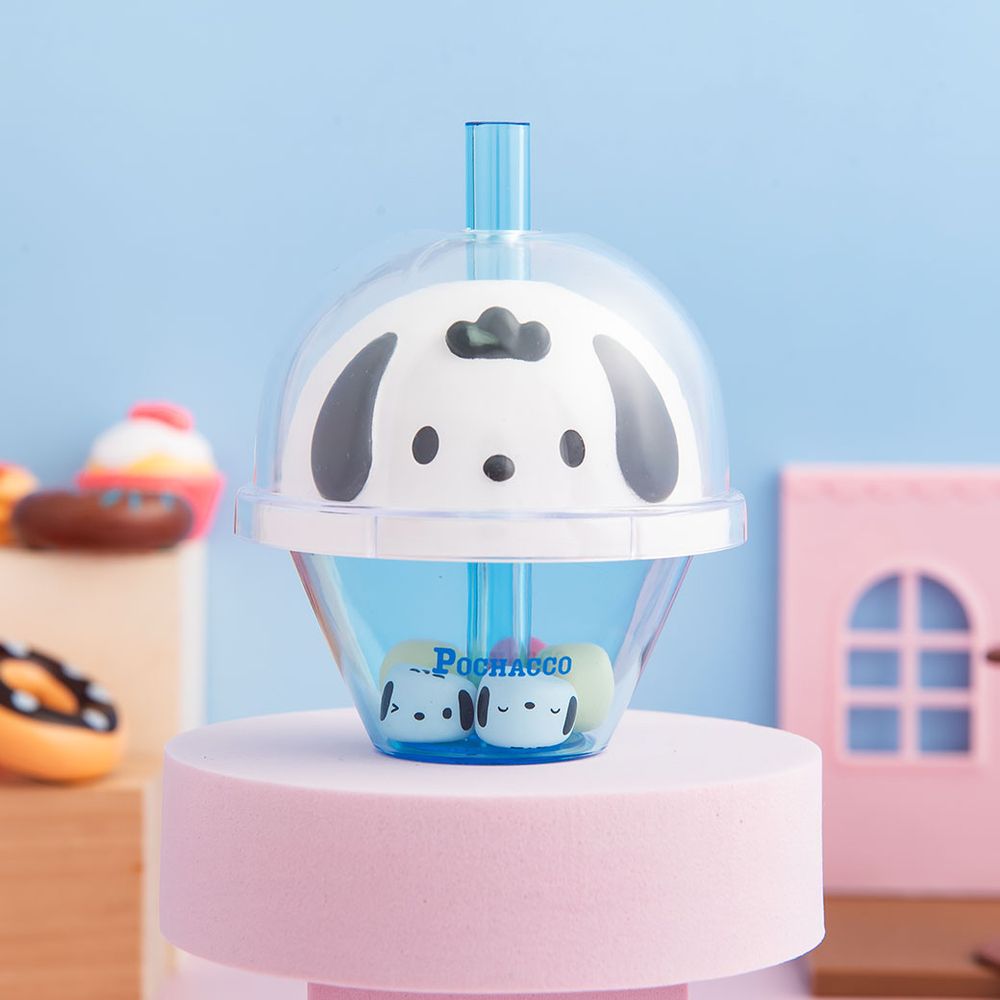 7-11開賣「三麗鷗珍珠奶茶杯」6款公仔！軟萌造型配小珍珠可愛瘋、還能當收納罐！-5