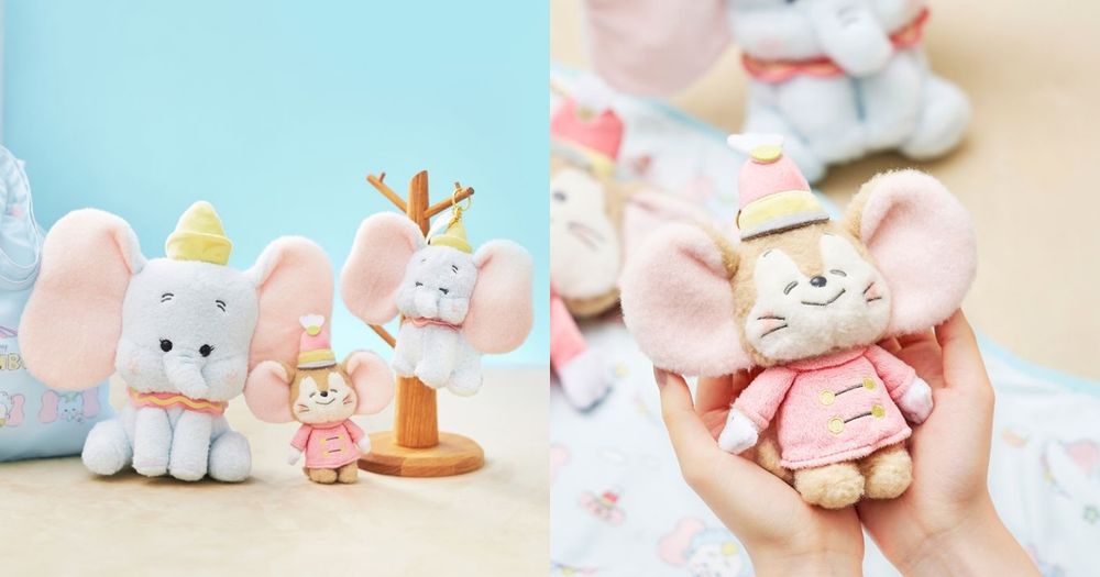 日本迪士尼開賣「小飛象絨毛玩偶、提姆側背包」！粉嫩配色萌翻、「這個」還沒上市就被搶爆-1