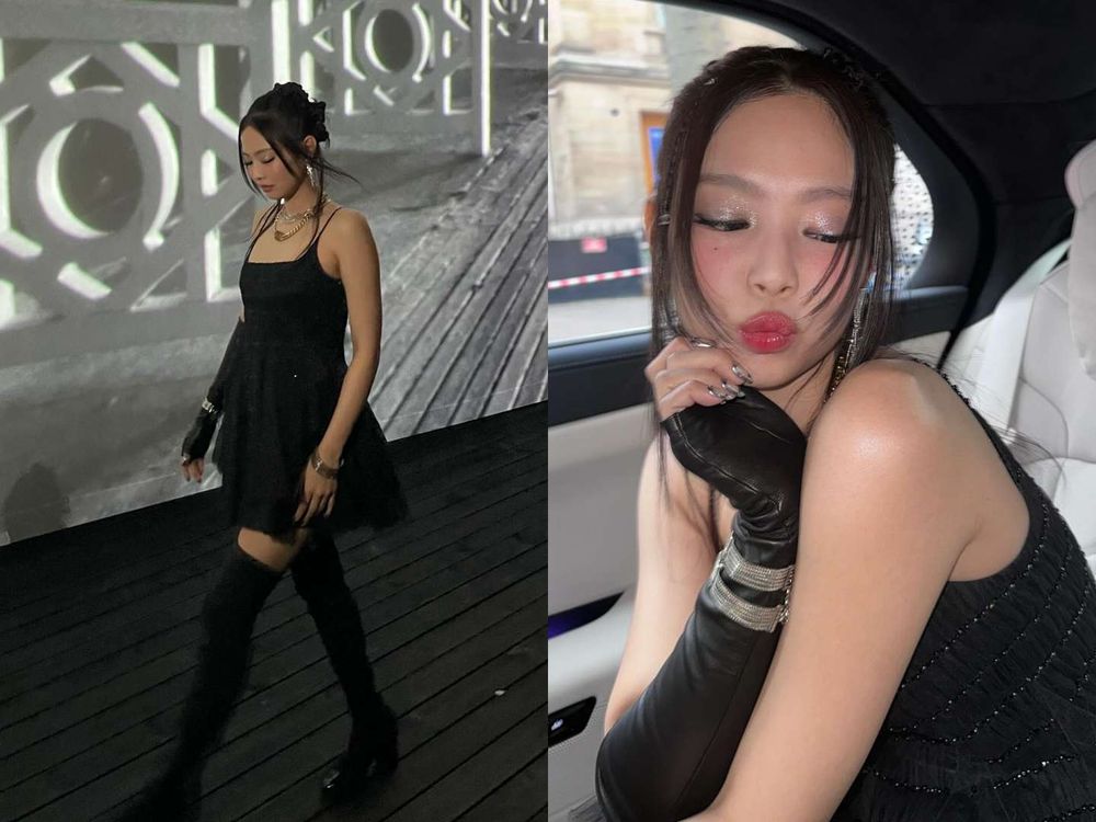 人間香奈兒韓星盤點！Jennie透膚黑紗性感上陣、金所炫根本財閥富家千金風！-2