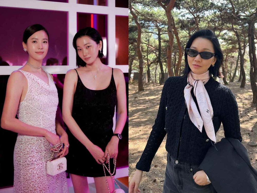 人間香奈兒韓星盤點！Jennie透膚黑紗性感上陣、金所炫根本財閥富家千金風！-15