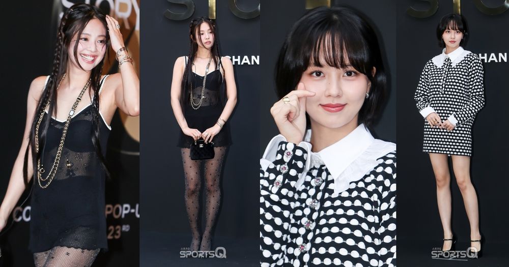 人間香奈兒韓星盤點！Jennie透膚黑紗性感上陣、金所炫根本財閥富家千金風！-21