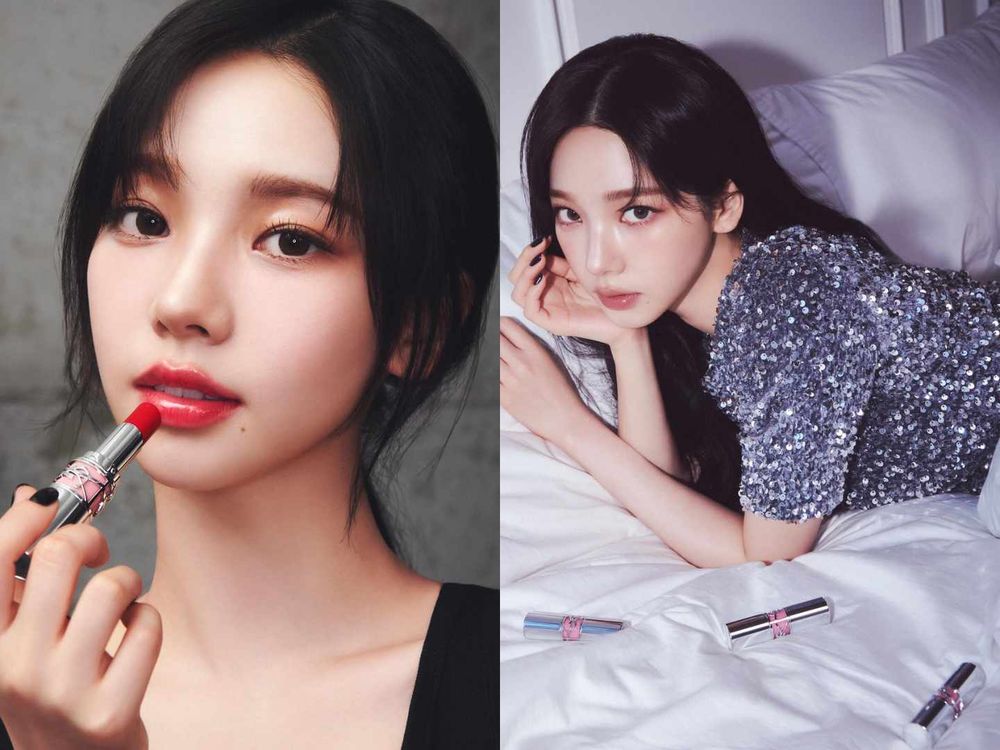 他們都是YSL寵兒！Danielle、Karina高級臉美到不科學，Rosé全網認證「人間YSL」！-8