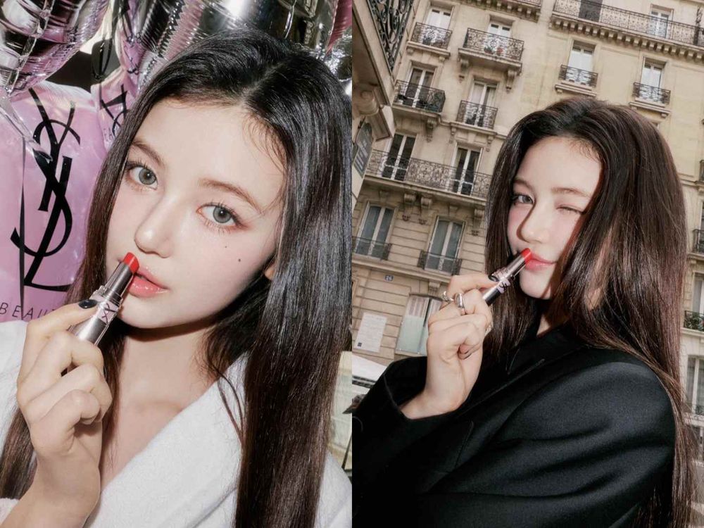 他們都是YSL寵兒！Danielle、Karina高級臉美到不科學，Rosé全網認證「人間YSL」！-5