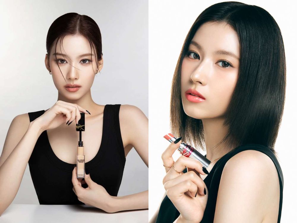 他們都是YSL寵兒！Danielle、Karina高級臉美到不科學，Rosé全網認證「人間YSL」！-11