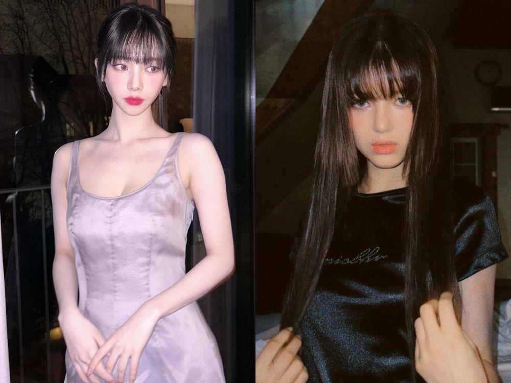 2024女團同款瀏海造型！圓臉必剪Jennie、BABYMONSTER Rora碎髮瀏海，張員瑛化身「瀏海教科書」！-5