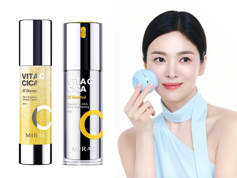 宋慧喬最新保養代言來了！超美宣傳照、代言影片一次看完，手上那台洗臉機真的太神了！-1