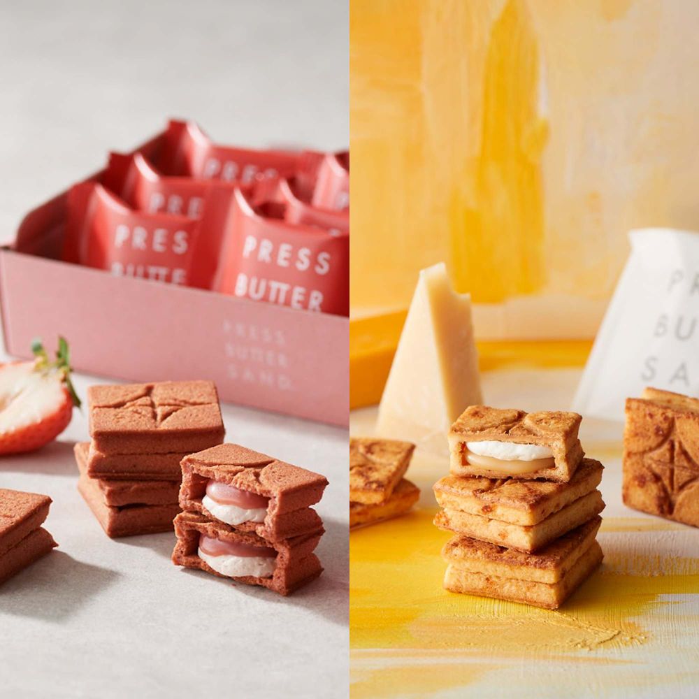 日本人氣伴手禮PRESS BUTTER SAND進駐誠品南西！夏季限定「草莓、檸檬起司」口味必吃！-7