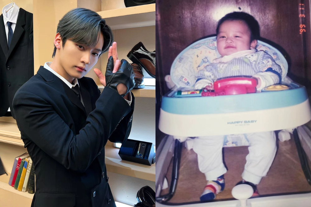 韓網熱議8位KPOP偶像童年照！TXT秀彬從小帥到大，(G)I-DLE薇娟最強「母胎美女」-7