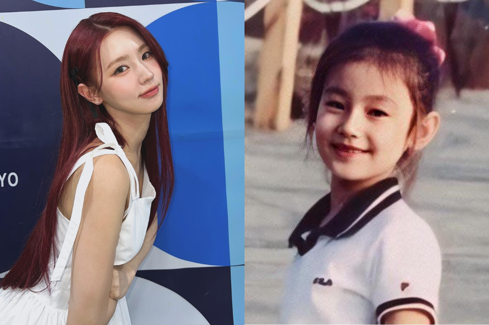 韓網熱議8位KPOP偶像童年照！TXT秀彬從小帥到大，(G)I-DLE薇娟最強「母胎美女」-8