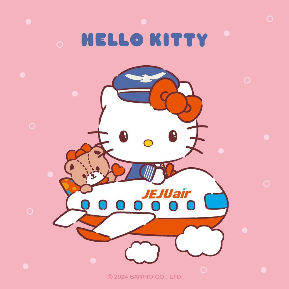 Hello Kitty化身最萌機長！三麗鷗×濟州航空聯名超Q主題休息室、必買周邊一次看！-7