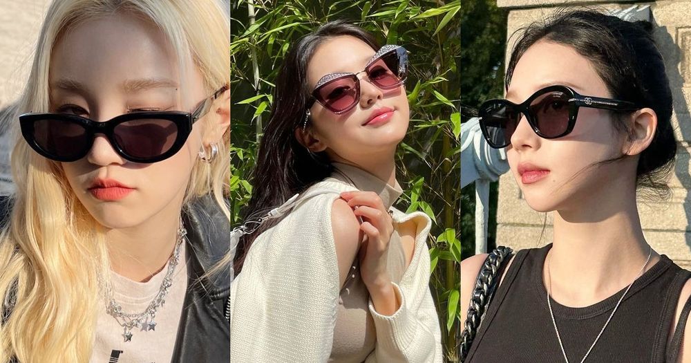 11位「最適合戴墨鏡」女偶像！Rosé、員瑛「這款」超小臉，圓臉要這樣挑最瘦！-16