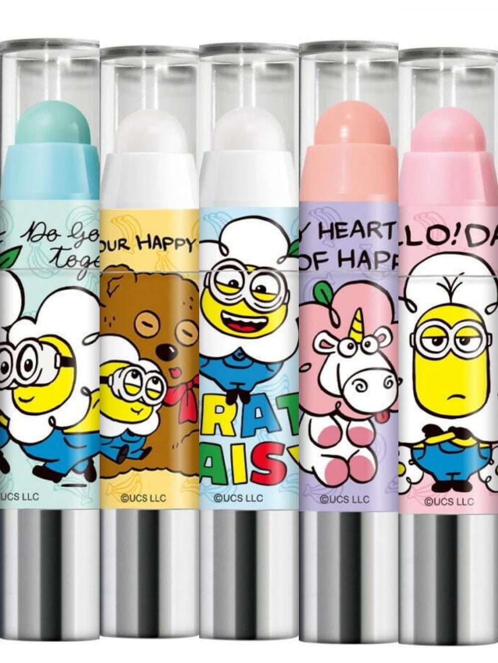2024秋季限定！REVLON x MINIONS小小兵彩妝聯名，爆賣「去角質唇棒、眼影盤」印上超萌雛菊、提姆熊！-1