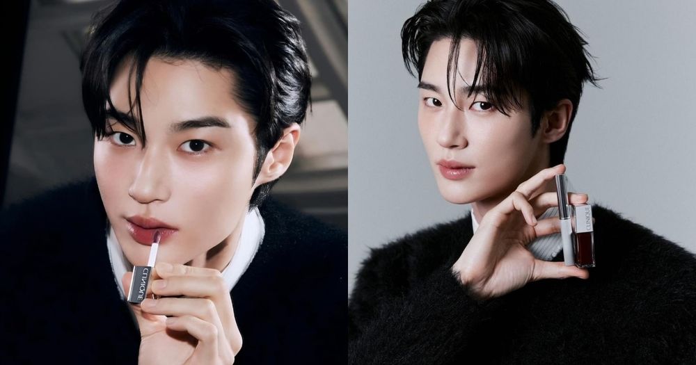 邊佑錫彩妝代言畫報出爐！倩碧全新「黑蜜漿果彩妝」神秘又濃郁的黑唇妝，男生也能這麼媚！-12