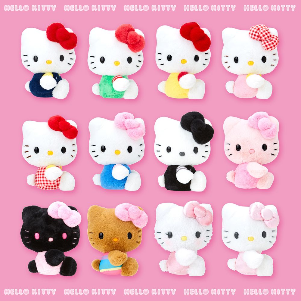 日妞瘋搶Hello Kitty 50週年玩偶這天開賣！24種限定配色「牛奶糖、寶寶粉Kitty」都必收藏！-3