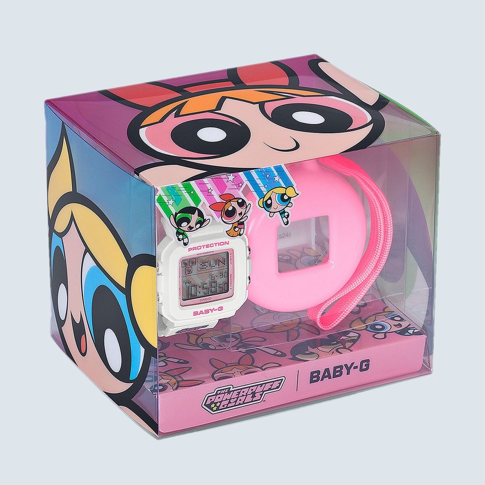 CASIO飛天小女警聯名放大絕！BABY-G腕錶+吊飾可以直接掛包包上太可愛啦！-7