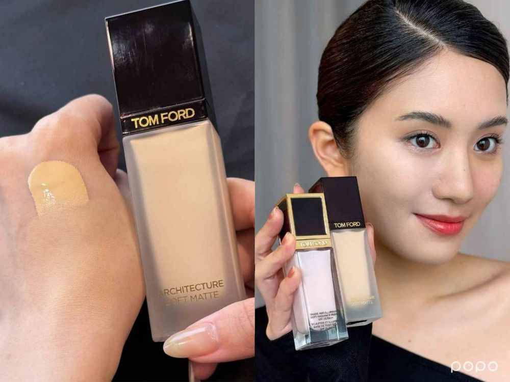 小紅書零負評「粉餅界王家衛」！TOM FORD「神仙柔焦粉餅」，菱格紋精品壓線＋柔軟絲滑觸感，打造霧中帶光濾鏡美肌！-9