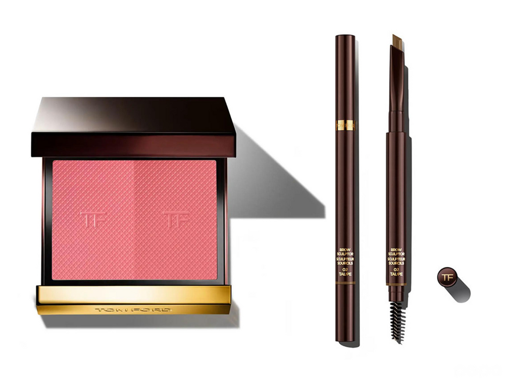 小紅書零負評「粉餅界王家衛」！TOM FORD「神仙柔焦粉餅」，菱格紋精品壓線＋柔軟絲滑觸感，打造霧中帶光濾鏡美肌！-12