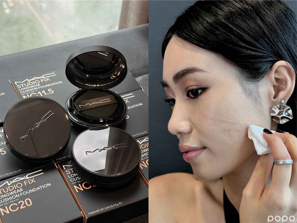 允眞同款M·A·C「AI黑氣墊」，韓國特調提亮色選、獨家養膚成分，一拍零瑕疵、秒柔膚！-8