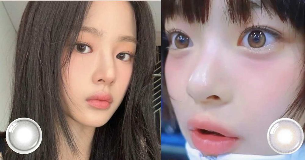 女團愛豆同款彩色隱眼推薦！精靈小鹿眼Hanni、清冷初戀Minji...，這眼神彷彿能穿透螢幕、直擊心臟！-1