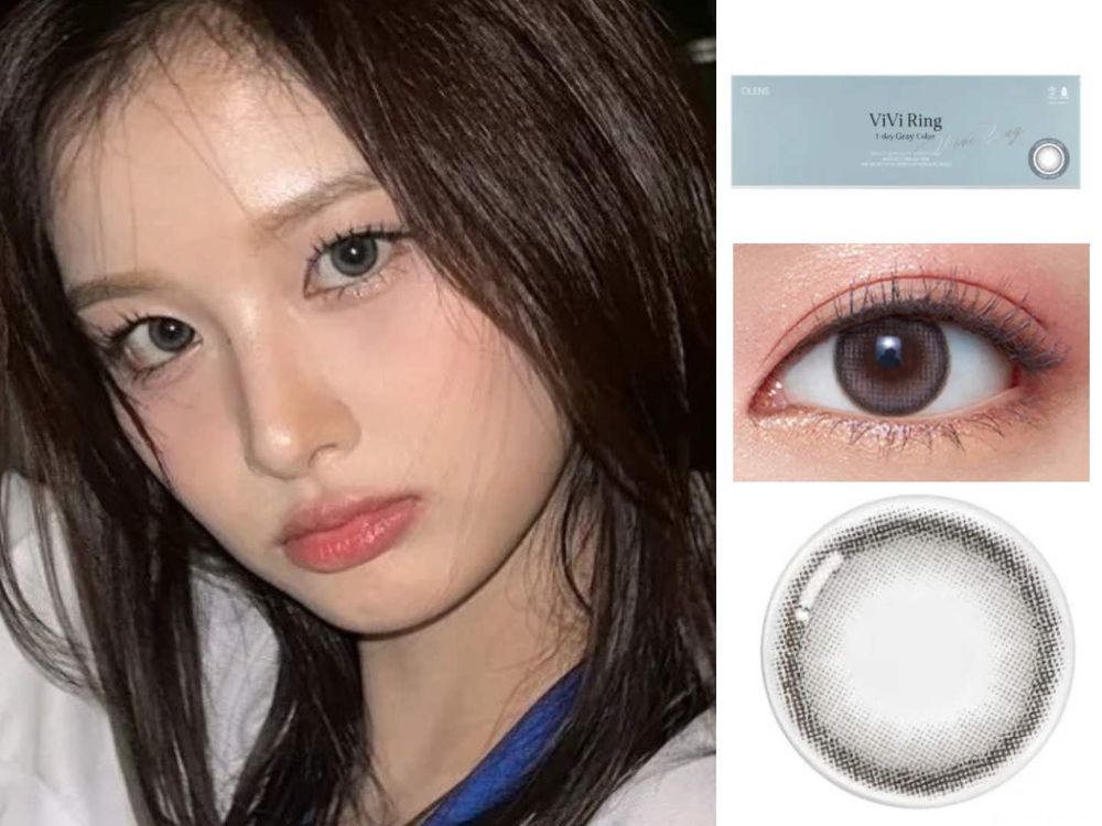 女團愛豆同款彩色隱眼推薦！精靈小鹿眼Hanni、清冷初戀Minji...，這眼神彷彿能穿透螢幕、直擊心臟！-7