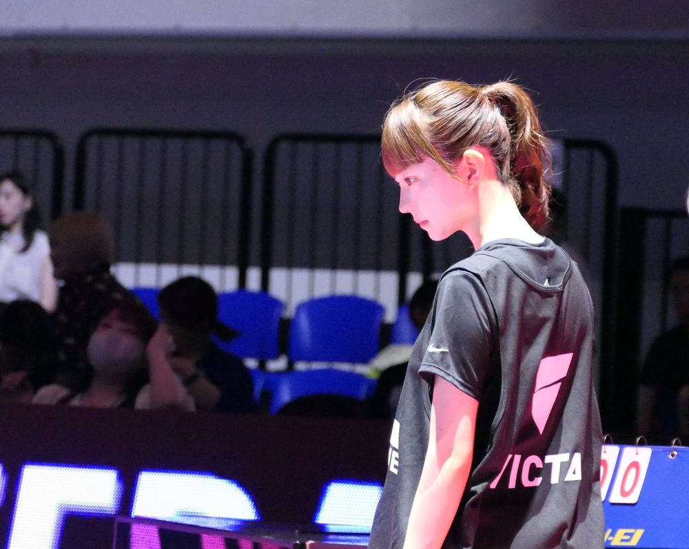 這是真人嗎？！「日本桌球天使」菊池日菜「AI側臉照」網暴動：確定不是漫畫走出來的？-3