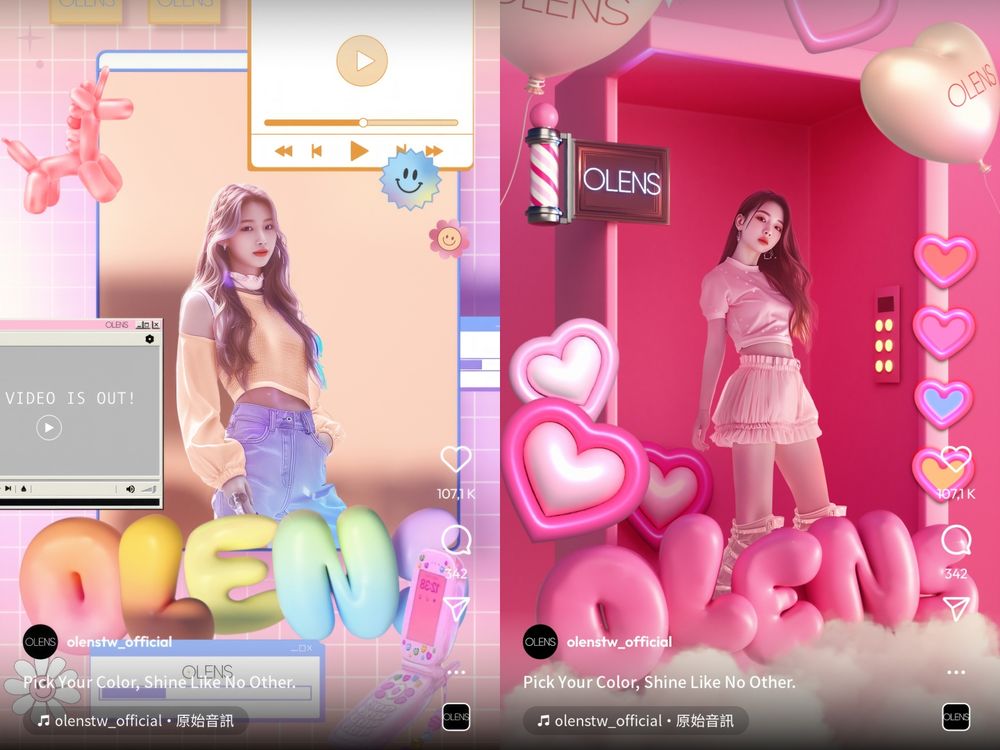 NewJeans同款！跟著韓國熱門隱形眼鏡品牌OLENS一起打造《NewJeans x Y2K》完美造型 -16
