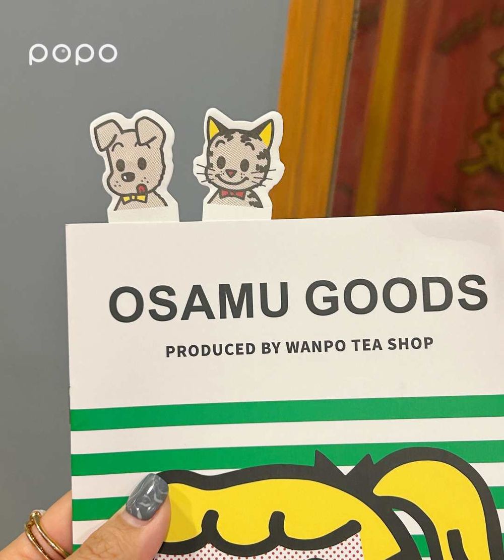 萬波跟「可愛始祖」OSAMU GOODS聯名了！四款Q翻杯身必打卡、貓咪便利貼日妞也瘋搶！-7