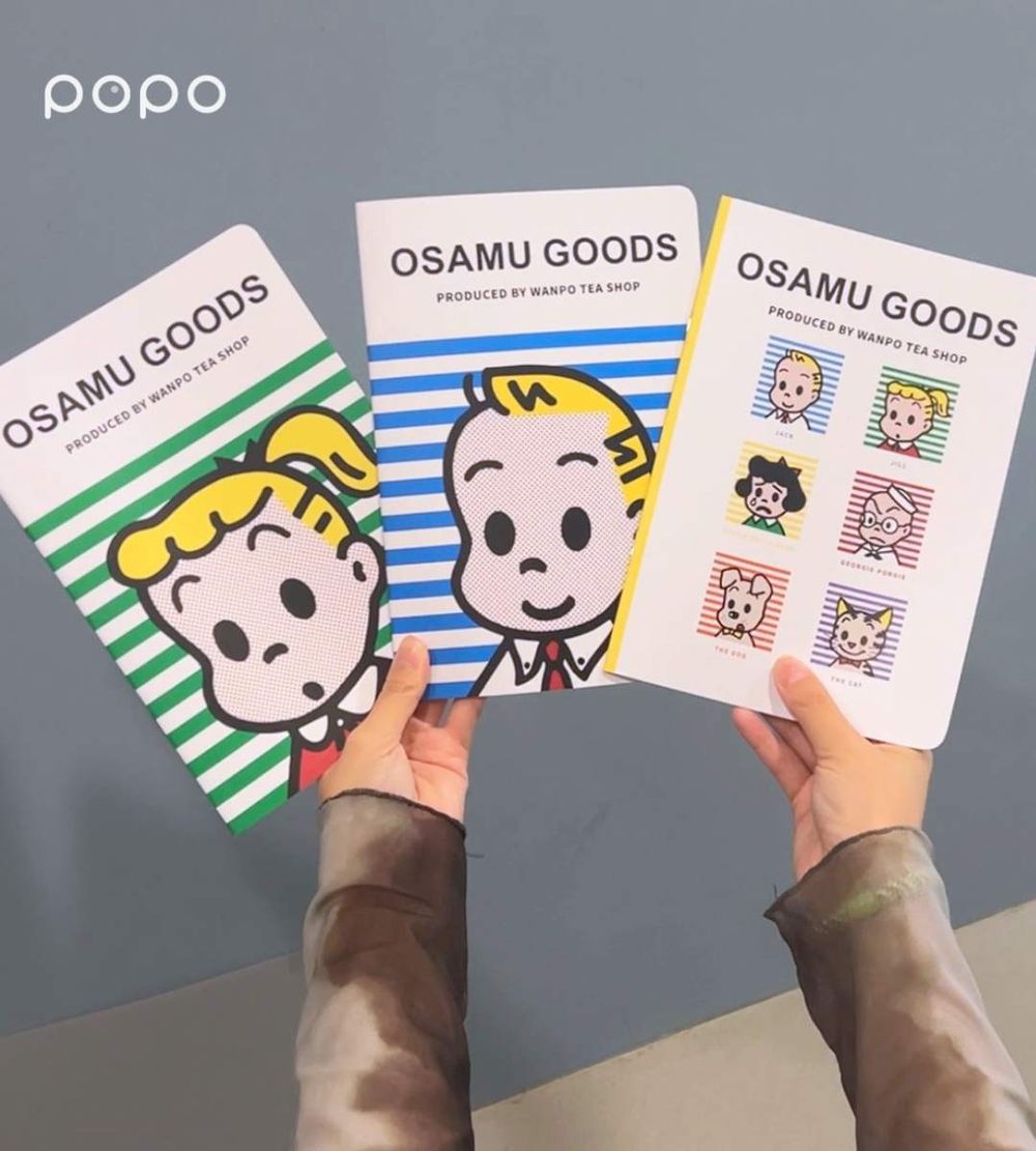 萬波跟「可愛始祖」OSAMU GOODS聯名了！四款Q翻杯身必打卡、貓咪便利貼日妞也瘋搶！-11
