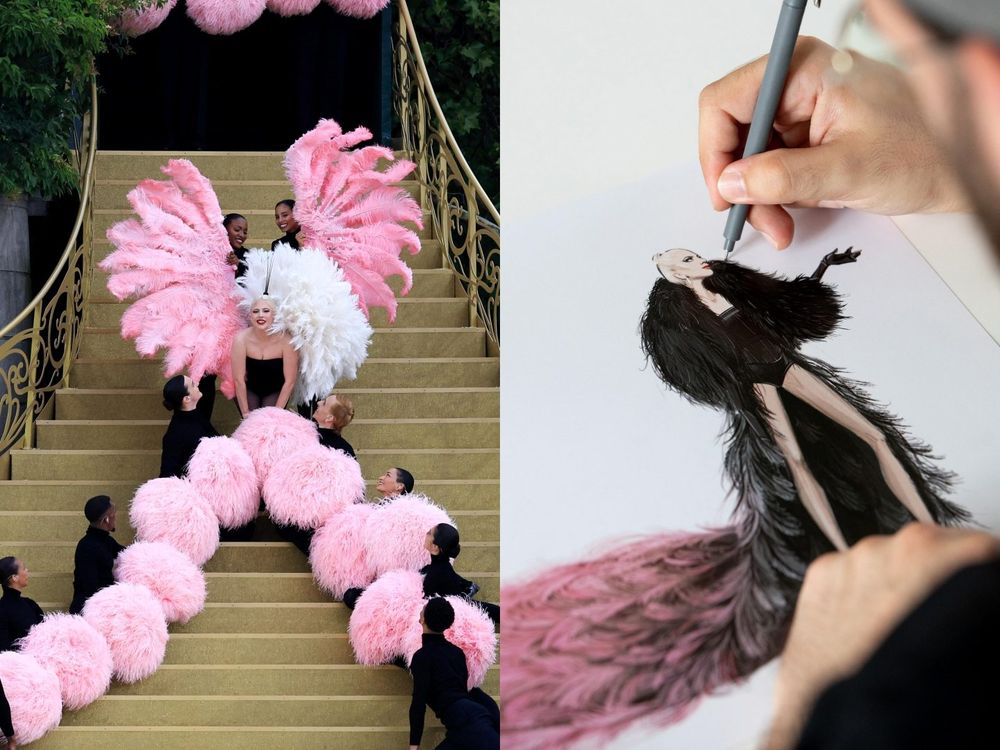 2024巴黎奧運「Dior表演服」直接開展覽了？！高訂禮服本人美到不像真的！！-1