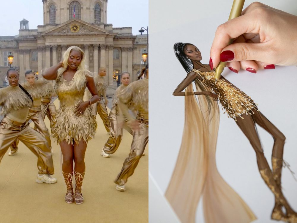 2024巴黎奧運「Dior表演服」直接開展覽了？！高訂禮服本人美到不像真的！！-5