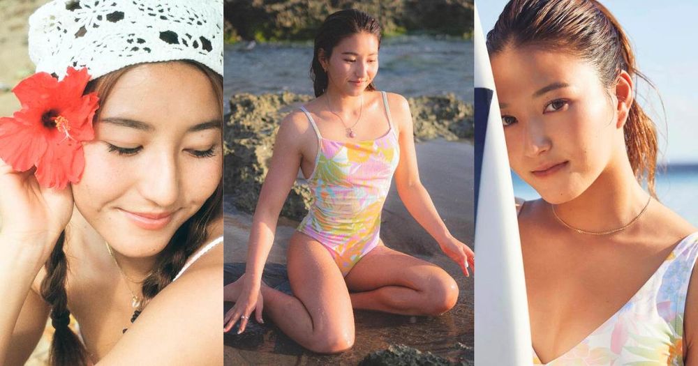 巴黎奧運衝浪界芭比娃娃！日本甜心松田詩野，21歲拿下亞洲最高排名，圈粉無數、寫真代言狂接！-1