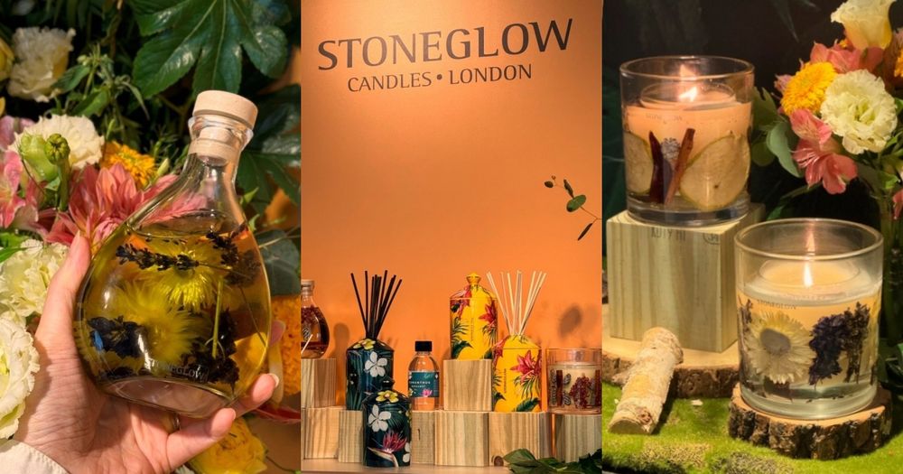 視覺系香氛天花板！STONEGLOW全新精品香氛，彩繪瓷瓶擴香瓶、花朵香氛蠟燭...，散發屬於南國度假的治癒香氣！-1