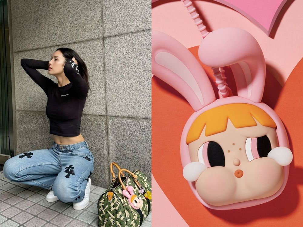Lisa又買一大箱泡泡瑪特？！飛天小女警聯名吊飾Minnie也有同款、「這系列」新歡準備被搶爆！-2