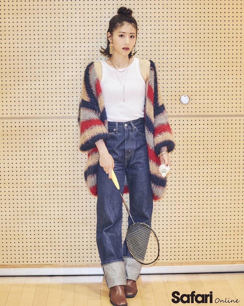 日本羽球甜心志田千陽！巴黎奧運奪銅「偶像級美貌選手」震驚全網：「連哭也可愛！」公開運動不脫妝秘訣！-6