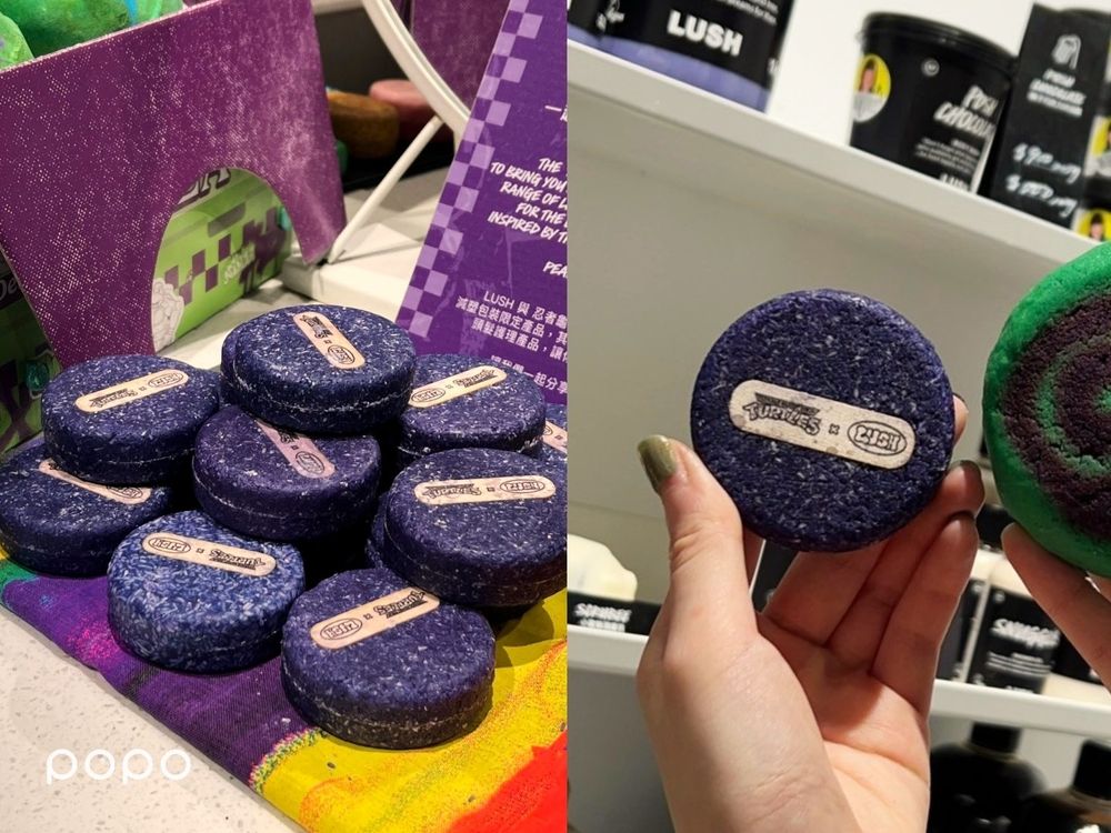 LUSH x 忍者龜正義聯名！必入手披薩汽泡彈、嫩膚固體磨砂皂，還有超萌香檸忍者龜汽泡彈、內藏小驚喜！-3