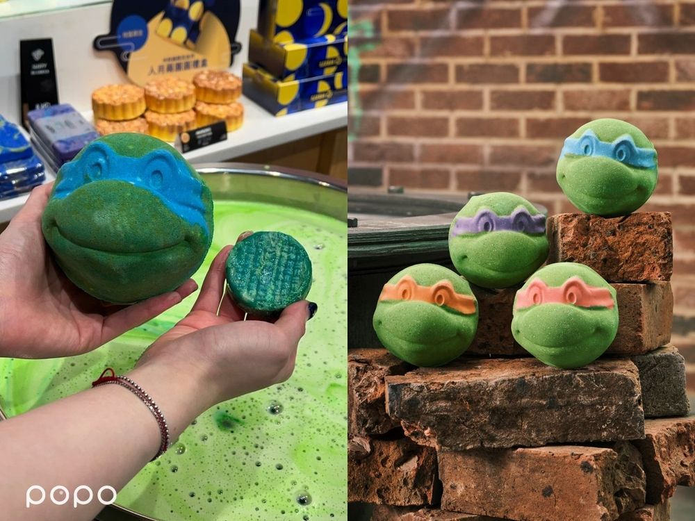 LUSH x 忍者龜正義聯名！必入手披薩汽泡彈、嫩膚固體磨砂皂，還有超萌香檸忍者龜汽泡彈、內藏小驚喜！-10