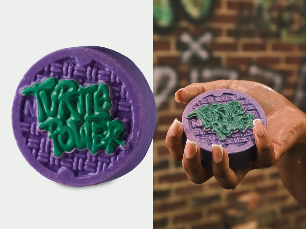 LUSH x 忍者龜正義聯名！必入手披薩汽泡彈、嫩膚固體磨砂皂，還有超萌香檸忍者龜汽泡彈、內藏小驚喜！-8