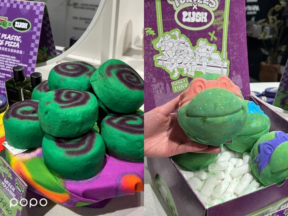 LUSH x 忍者龜正義聯名！必入手披薩汽泡彈、嫩膚固體磨砂皂，還有超萌香檸忍者龜汽泡彈、內藏小驚喜！-9