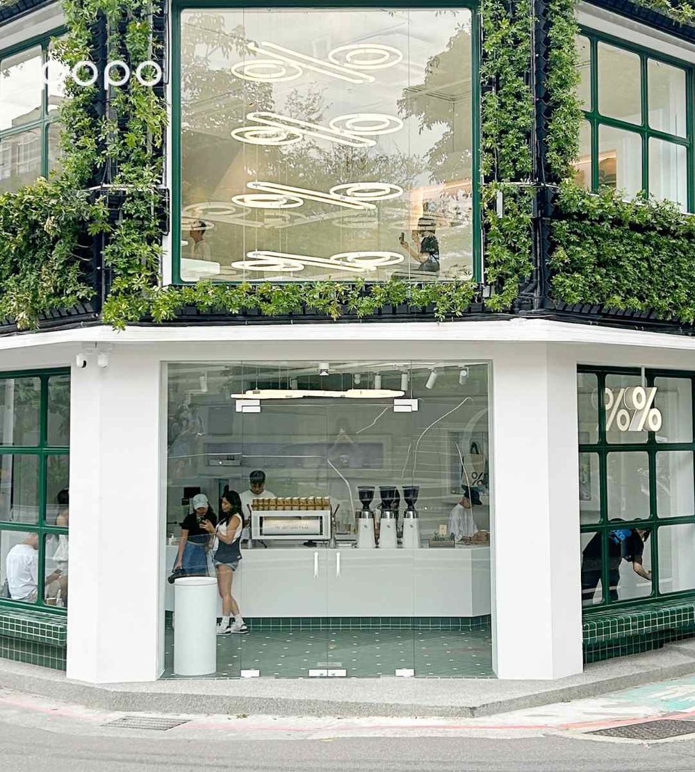 %Arabica中山旗艦店來了！純白兩層樓建築+綠色植栽隨便拍都美爆、必訪3大亮點搶先看！-2