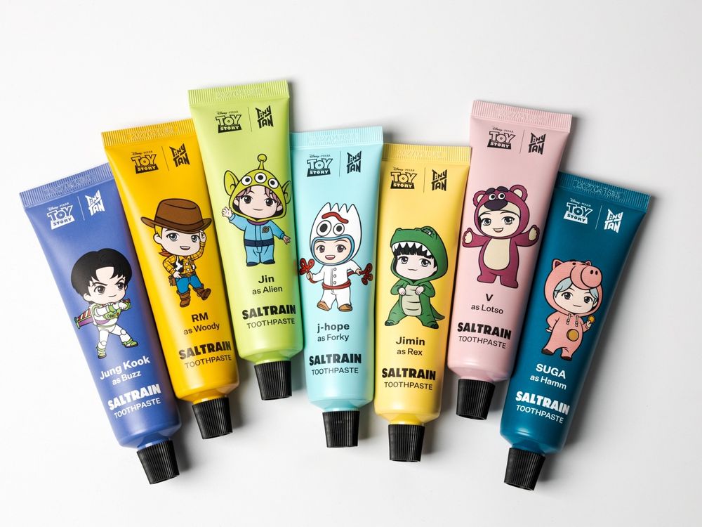 阿米們尖叫聲！「BTS防彈少年團X玩具總動員」超狂美妝聯名，這是什麼夢幻三方連動！？-2