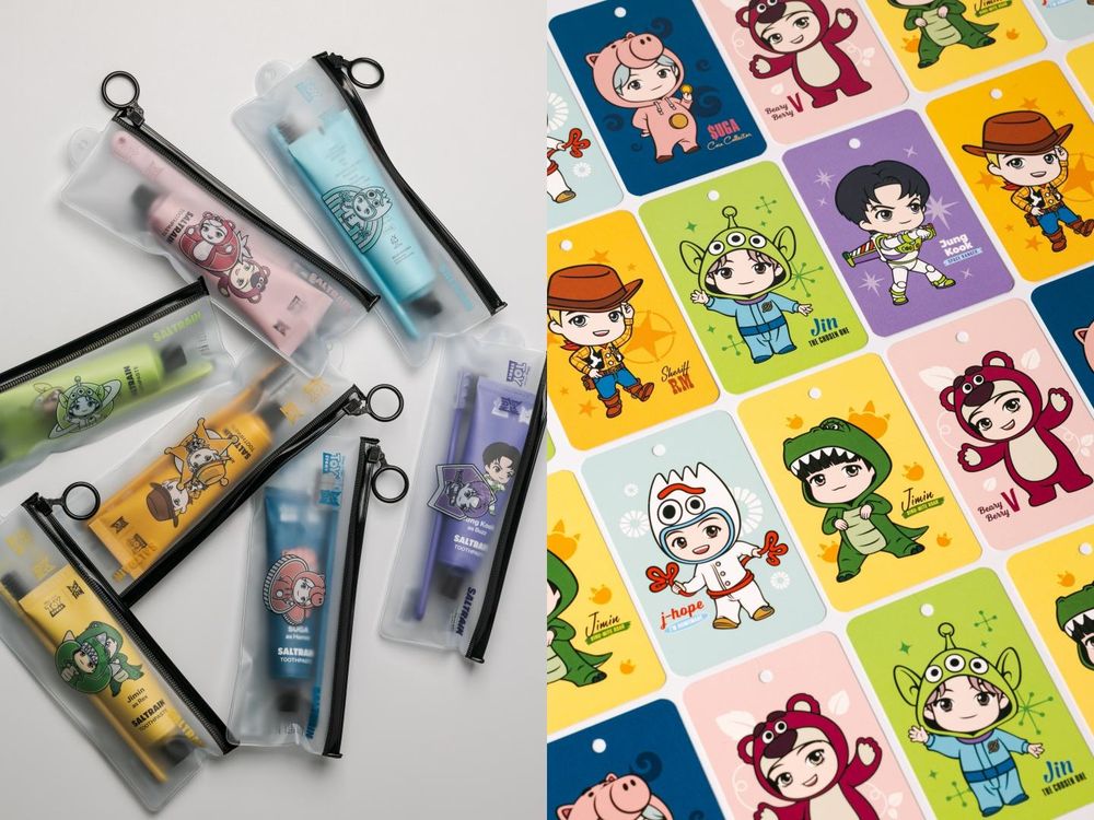 阿米們尖叫聲！「BTS防彈少年團X玩具總動員」超狂美妝聯名，這是什麼夢幻三方連動！？-3