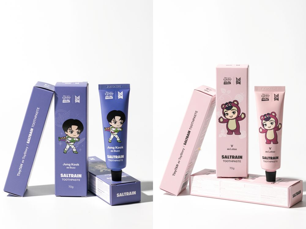 阿米們尖叫聲！「BTS防彈少年團X玩具總動員」超狂美妝聯名，這是什麼夢幻三方連動！？-6