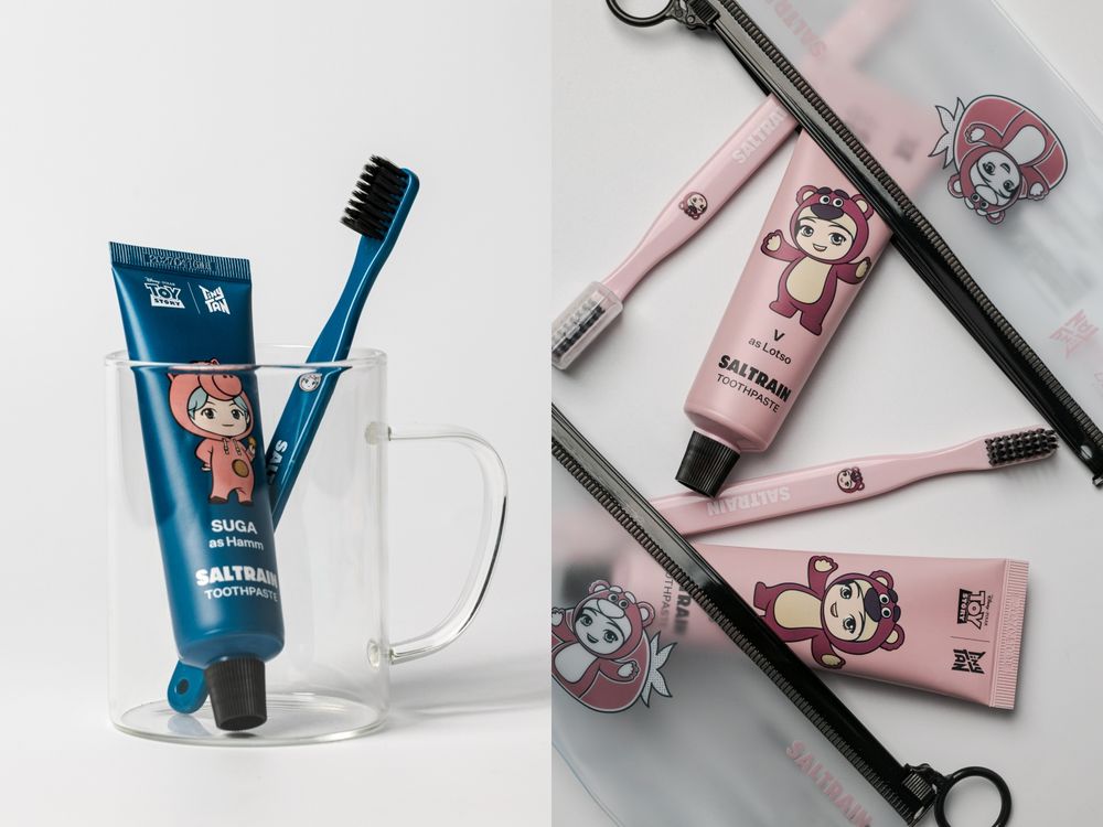 阿米們尖叫聲！「BTS防彈少年團X玩具總動員」超狂美妝聯名，這是什麼夢幻三方連動！？-9