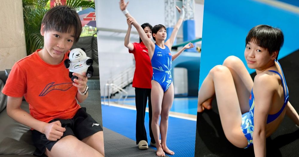 我不是天才、就是一遍遍練！全紅嬋17歲蟬聯巴黎奧運冠軍，「水花消失術」關鍵鍛鍊在這！-1