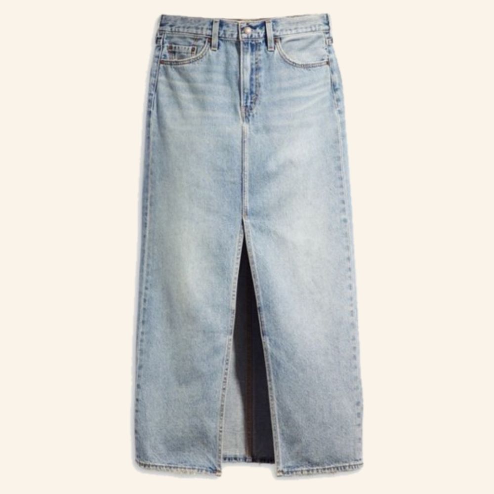 Levi’s超顯瘦奇蹟牛仔裙就是它！天絲棉材質根本「人體降溫機」夏天也穿得住！-9